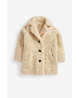 Кремова куртка-пальто 993-188